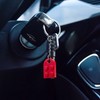 NumeroPhi - Partner Heart Keyring Couple Keychain Two Hearts Ideas