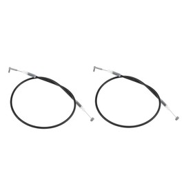 Hihaha No.69710-0C010 / Door Lock Cable for Toyota Tundra 2000-2006 / Lock Rod/Durable / 2 Pcs Black