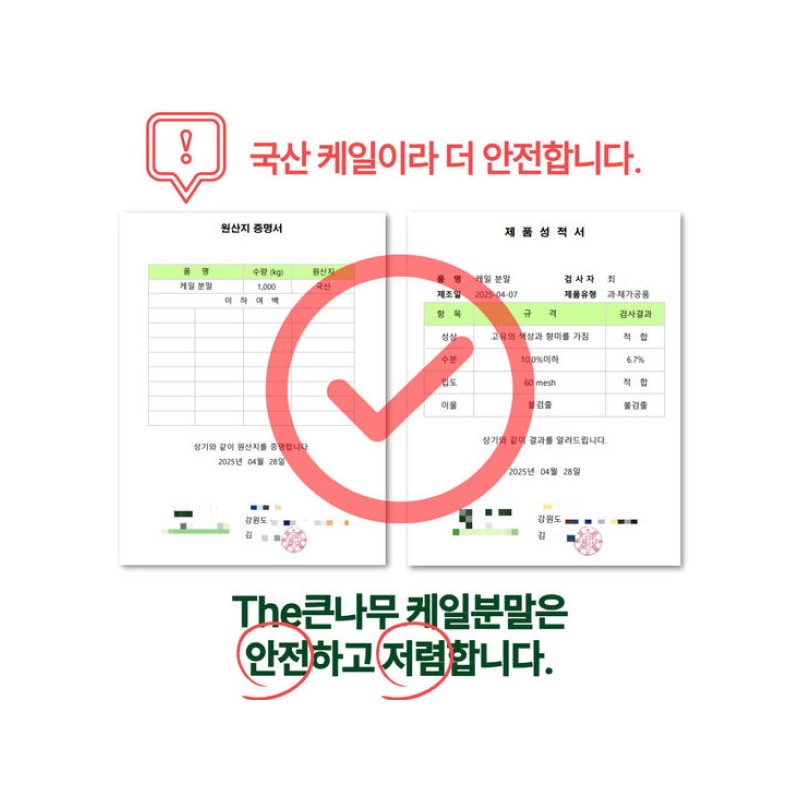 100% 국산 케일 가루 200g 콜라드케일 분말 100% Domestic Kale