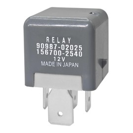 Relay 90987-02025, 156700-2540 Replaced 90080-87024 156700-2960 567-0003 4 Pins 12V Automotive Power Relay - Compatible for Toyota, Lexus Vehicles