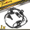 1x ABS sensor wheel speed front axle left for Accent