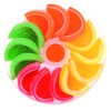 Assorted Fruit Flavoured Jelly Slices 200 Grams - Orange, Lemon,