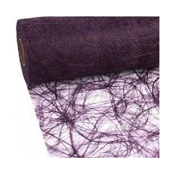 SIZOWEB Non-Woven Original Table Runner Plum 100 + 25 m