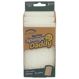 Scrub Daddy Esponja sin Tinte Daddy 3 Unidades, 3 CT