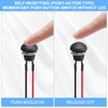 TNSLAND 12 mm Switch Momentary Push Button Mini Momentary Push