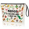 Virfuntaki Mexico Gift Mexico Cruise Travel for Women Girls Makeup