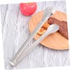 BIUDECO Stainless Steel Food Clip Clamp Tongs for Kitchen BBQ
