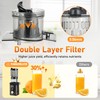 FAB&DELUXE Cold Press Juicer - 34oz Juicer Machines with 4.3"