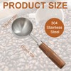 WeddHuis 1 Pcs Stainless Steel Coffee Spoon Kitchen Measuring Spoon