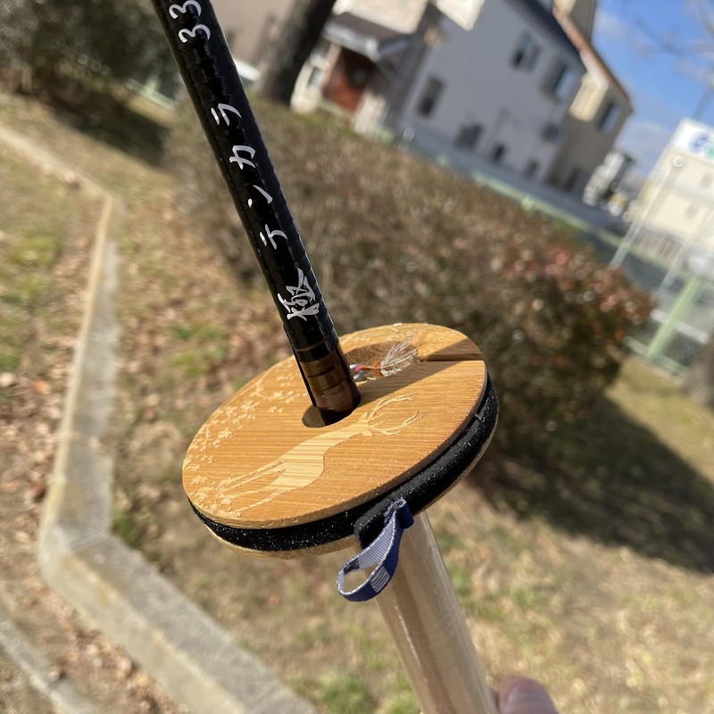 river peak Bamboo Tenkara Line Spool (04_Tenkara Rod)