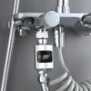 Laroal Shower Thermometer Shower Thermometer Electronic Digital Temperature Display Suitable