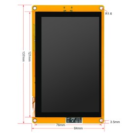 DIYmalls 5.0" inch ESP32-S3 IPS Display ESP32-8048S050C-I TFT LCD Module 800x480 Capacitive Touch Screen ESP32-S3 Development Board ST7262 for Arduino IDE
