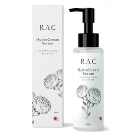 R.A.C Hydro Cream Serum (All-in-One), Moisturizing, Shiny, Tightening, Sensitive Skin, Rose Scent, 3.4 fl oz (100 ml), Made in Japan