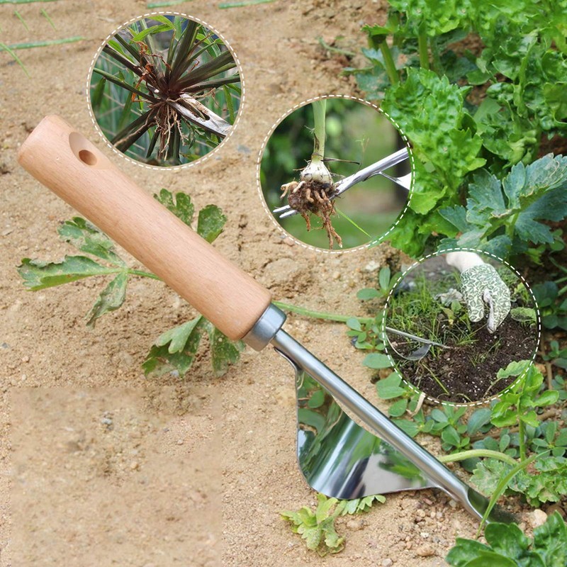 Vockvic Manual Weeder Tool, 2PCS Labor-Saving Hand Weeder Dandelion Remover