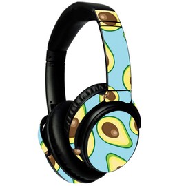 MightySkins Compatible with Zvox Accuvoice Headphones Model AV50 - Blue Avocados | Protective, Durable, and Unique Vinyl Decal Wrap Cover | Easy to Apply, Remove, and Change Styles | Made in The USA