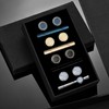 Wynameleri Cufflinks and Tie Clips for Men 12 PCS Set