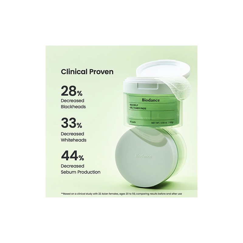 Biodance [Biodance]Sea Kelp Gel Toner Pads (60 pads)