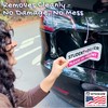 Stickios Non-Magnetic Student Driver Stickers - Removable Student Driver Decals