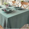 Linen & Cotton Polka Dot/Spotty Tablecloth ANTEA, 100% Linen -