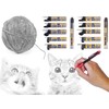 June Gold 640 Pieces, 0.5 mm 4B Lead Refills, 160