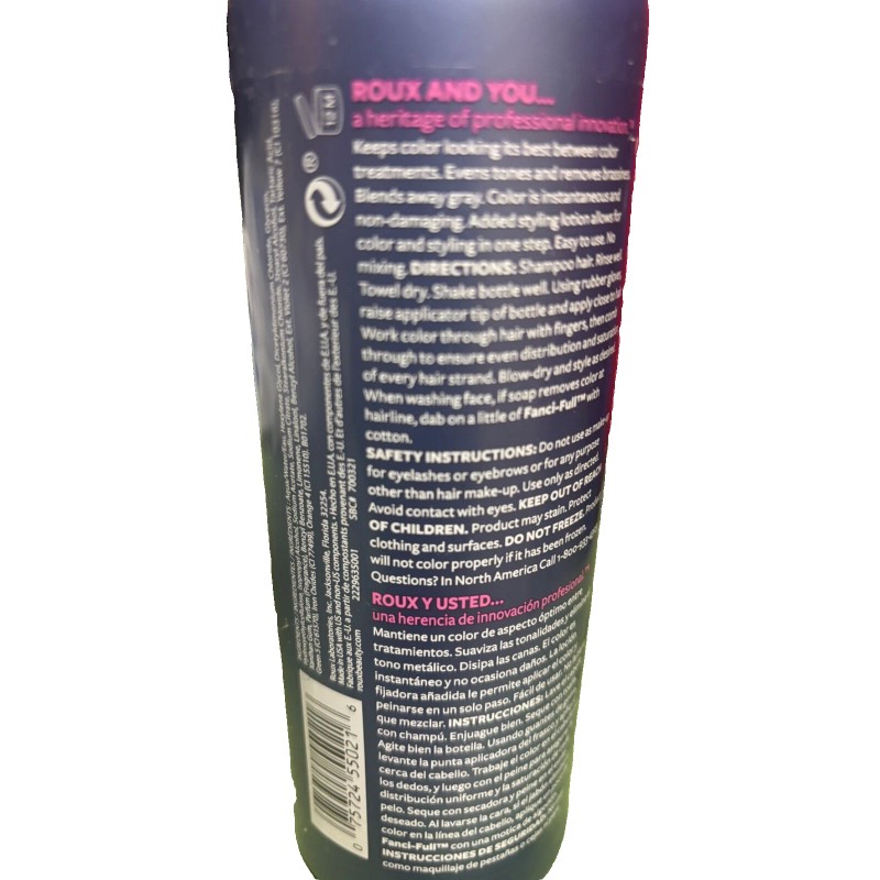 Roux Fanci-Full Instant Hair Color Rinse 21 Plush Brown 15.2oz