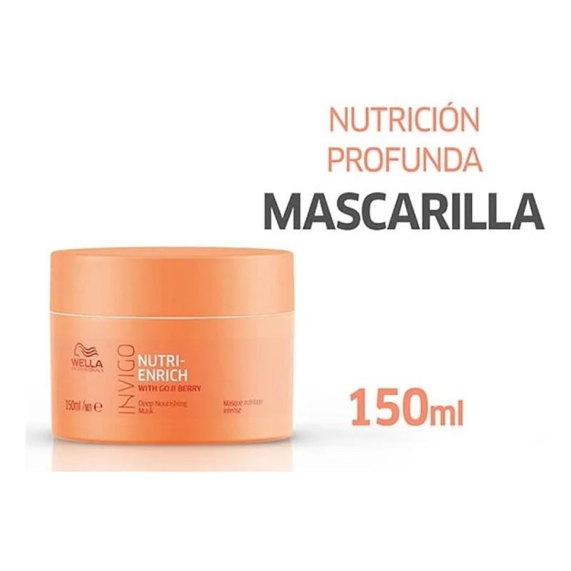 Wella Nutri-enrich Macarilla 150 Ml