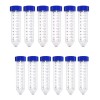 Tubos De Centrífuga Cónica De 50 Ml, 50 Piezas