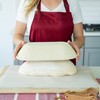 Bulka Large Oval 1kg Waffle Banneton Bread Proofing Basket Pressed