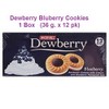 DEWBERRY Blueberry Cookies 36G.X12