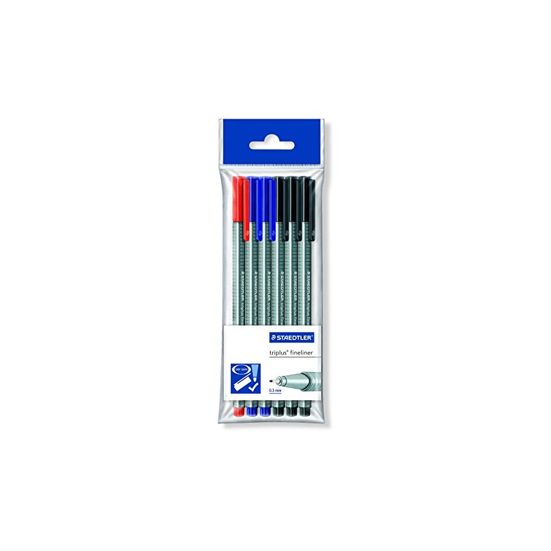 Staedtler Triplus Fineliner 334 Pens with Line Width 0.3 mm