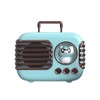 Cute Retro Bluetooth Speaker Mini Luggage Mini Speaker Creative Vintage