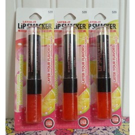 Bonne Bell Lip Smackers 3 LIP SMACKER LAYER IT LIPGLOSS - POMEGRANATE LEMONADE PUNCH 520