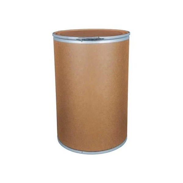 ZORO SELECT FFL21-47 Open Head Transport Drum, Fiber, 47 gal,