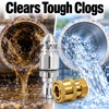 Sewer Jetter Nozzle Set – 5000 PSI Drain Cleaning Nozzle