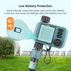HiOazo Programmable Water Timer with Flow Meter for Garden Hose,