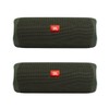 JBL Flip 5 Bundle, Green (Pack of 2)