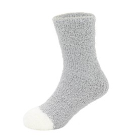 PONCEAU Cuddly Socks for Children Thermal Fluffy Socks for Girls Winter Boys Toddler Warm Soft Cuddly Socks, 5 pair b