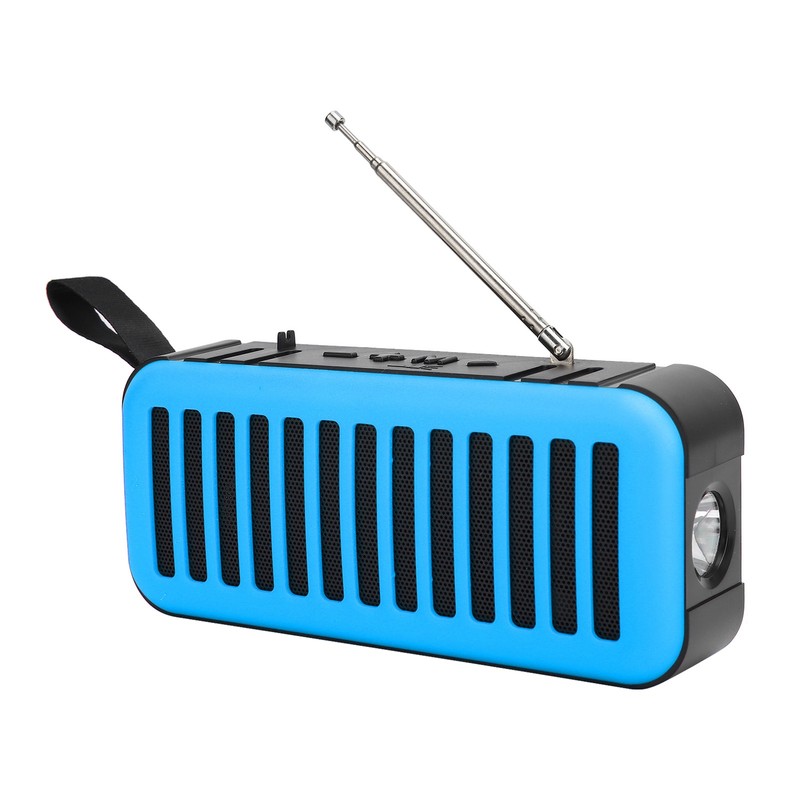 D6‑2 Wireless Bluetooth Speaker Mini Portable Solar Powered Subwoofer Support