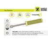 HANDLEZONE® 3 Pack Adjustable Roller Catch, Spring Loaded Ball Latch,