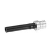X AUTOHAUX 3pcs Silver Tone Universal Gas Cap Tube with