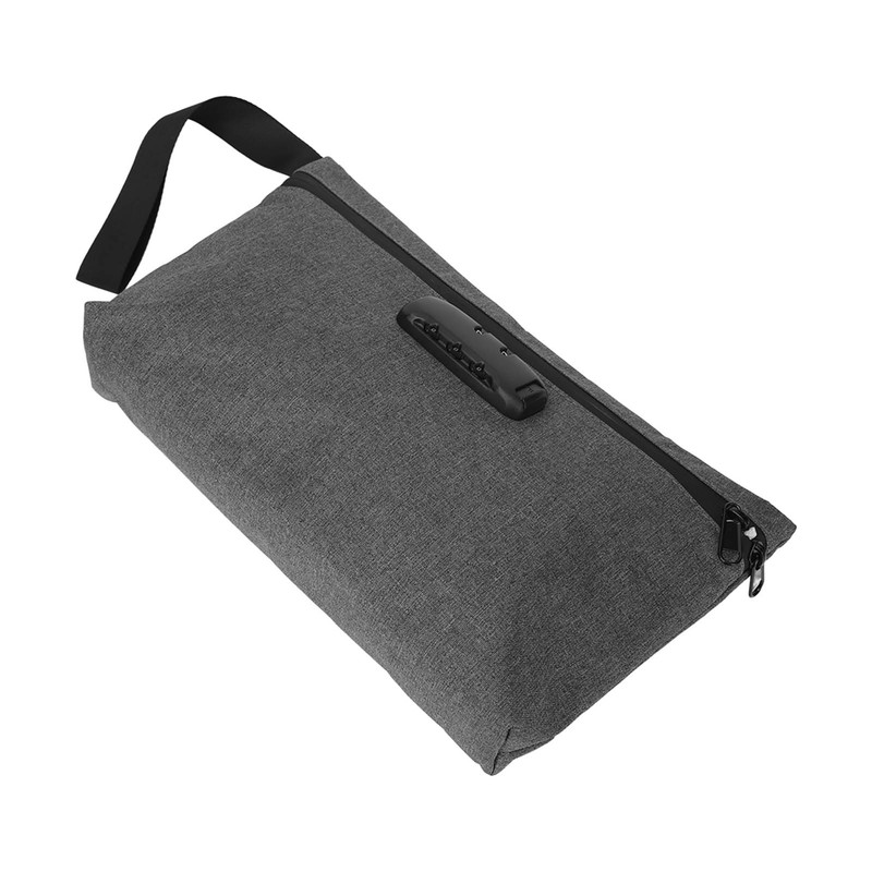 Nylon Storage Bag Activated Carbon Deodorant Zipper Closure Password Lock