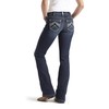 Ariat Women's R.E.A.L. Mid Rise Bootcut Jean, Ocean, 34 Regular