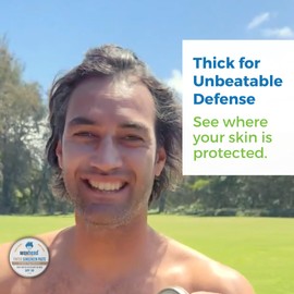 Waxhead Sun Defense Foods Waxhead Tinted Zinc Oxide Sunscreen Face, SPF 30 Reef Safe Non-Toxic Sunscreen Surf Zinc Sunblock, Travel Waterproof for Swimming, Lifeguard, Sports, Organic Sun Block Colored Face Scar (Tint 2oz Tin)