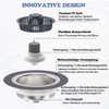 2-in-1 Kitchen Sink Strainer, Plug for Sink with Strainer Basket,