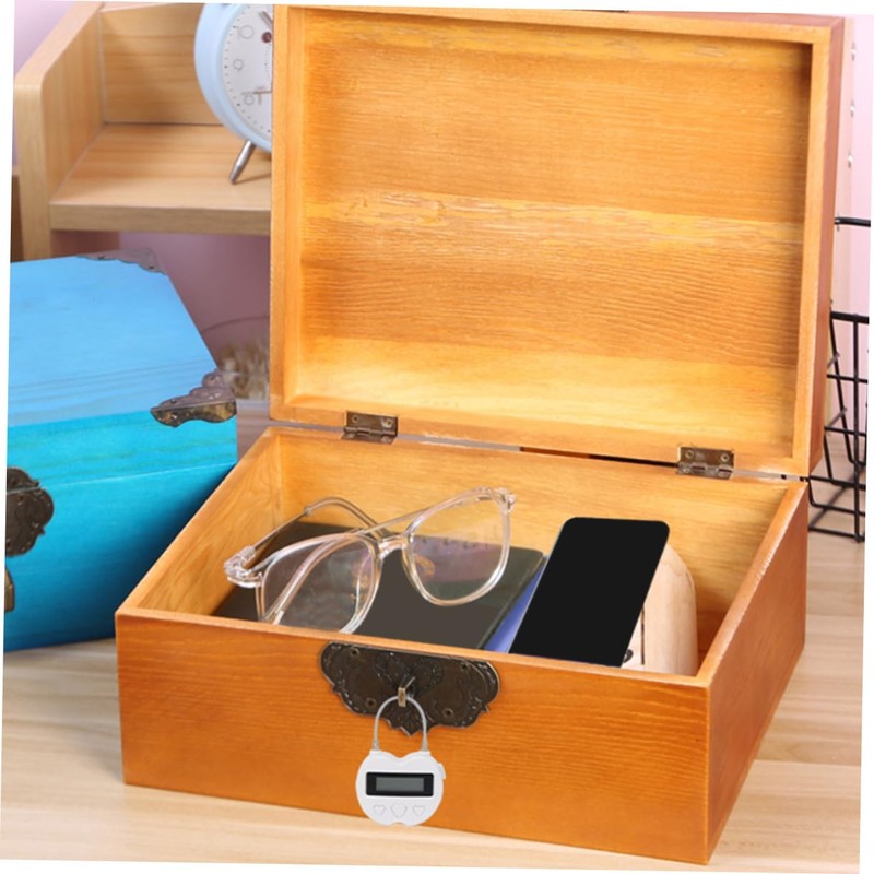 Mipcase 1Pc USB Charging Lock Timer Smart Countdown Lock for
