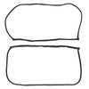 ApplianPar Front Driver and Passenger Side Door Weatherstrip Frame Rubber