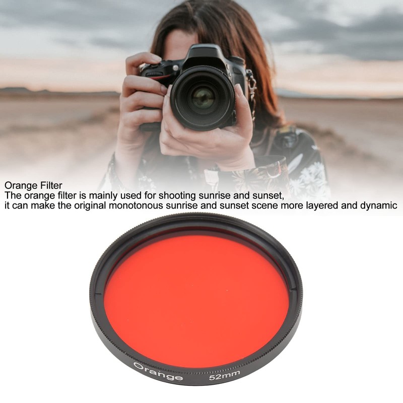 52mm Lens Filter, Optical Glass Lens Filters, Ultra HD, Low