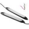 Senyar Daytime Running Light Strip, Pair of Universal Waterproof Car