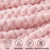 BEDELITE Fleece Blanket Twin Blanket for Bed Couch, 3D Jacquard