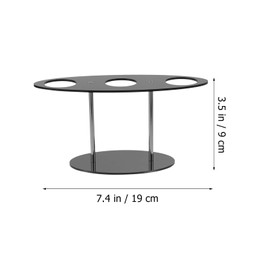 Ice Cream Cone Holder Stand Ice Cream Stand Acrylic Ice Cream Cone Holder Chip Bags Holder Ice Cone Stand Dessert Display Holder for Ice Cream Cone Popcorn